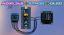 Interfacing ADXL345 Accelerometer with STM32 via I2C – Complete Tutorial with Code