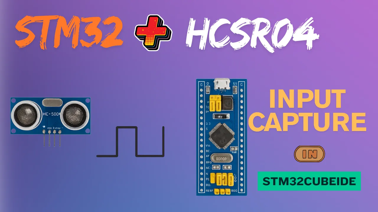 HCSR04 Ultrasonic sensor and STM32