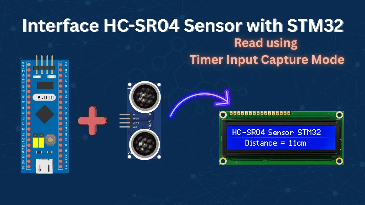 How to interface HCSR04 sensor with STM32