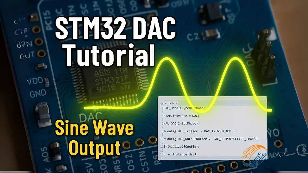 How to use DAC in STM32