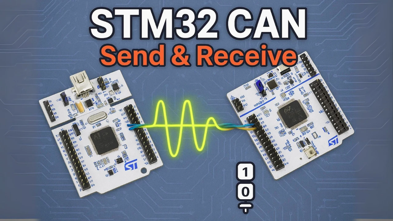 STM32 CAN Bus Communication Tutorial