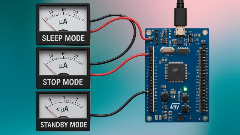 Low Power Modes in STM32