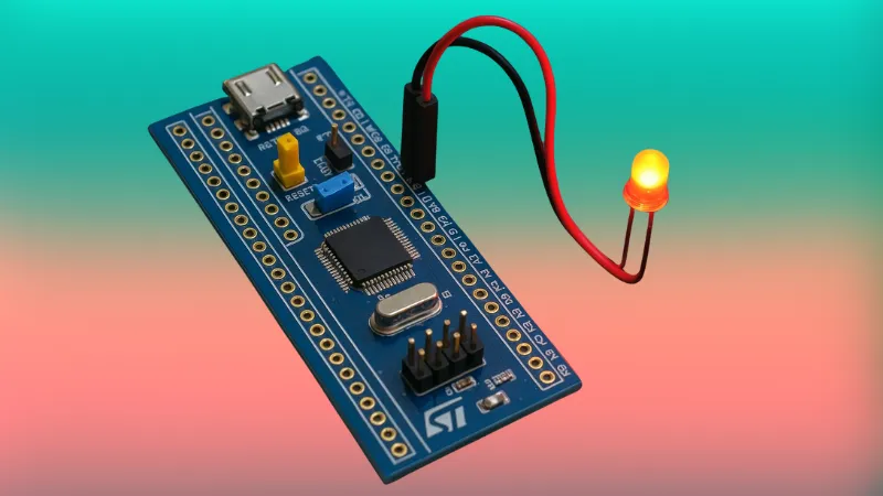 STM32 GPIO Output Using Registers