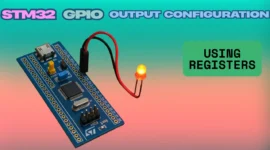 STM32 GPIO Output Example Using Registers