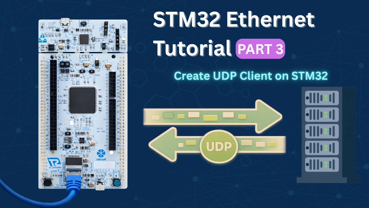 How to Configure a UDP Client on STM32 Using lwIP Raw API