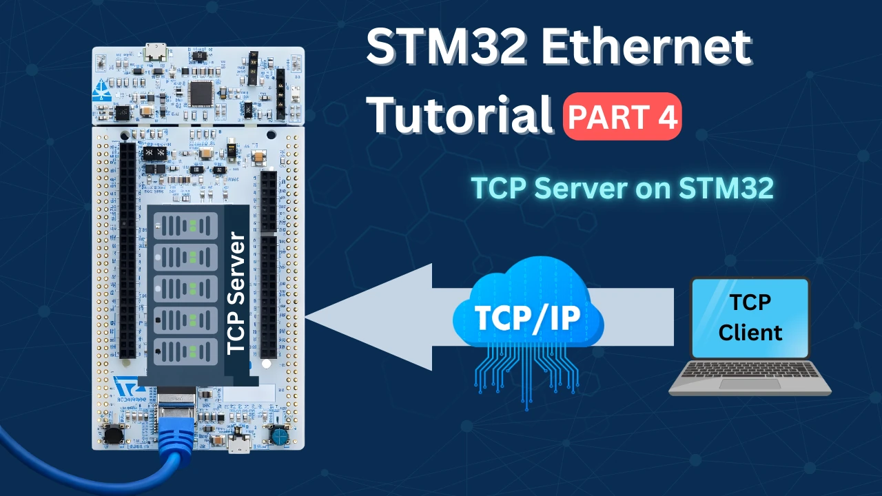 How to Configure an STM32 TCP Server Using lwIP Raw API