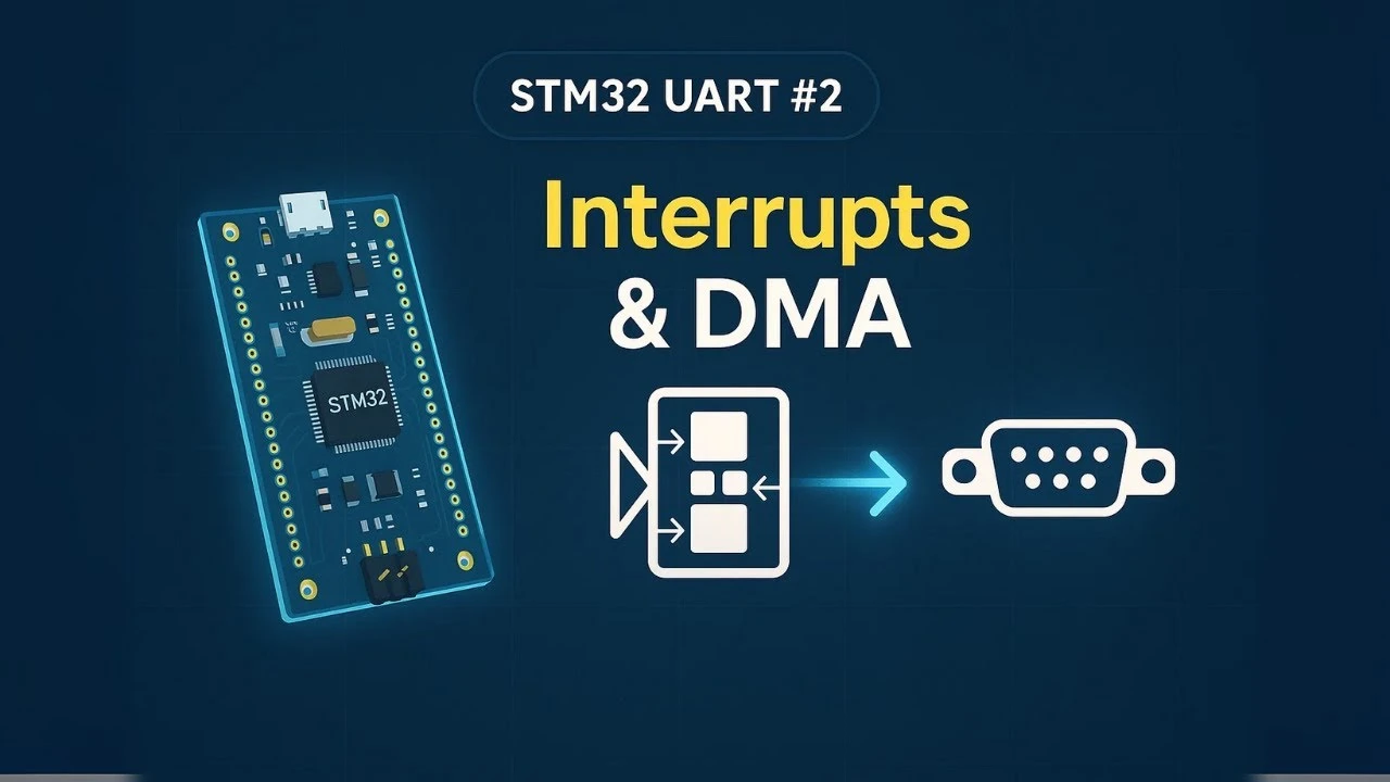 How to use Interrupt & DMA to Transmit Data