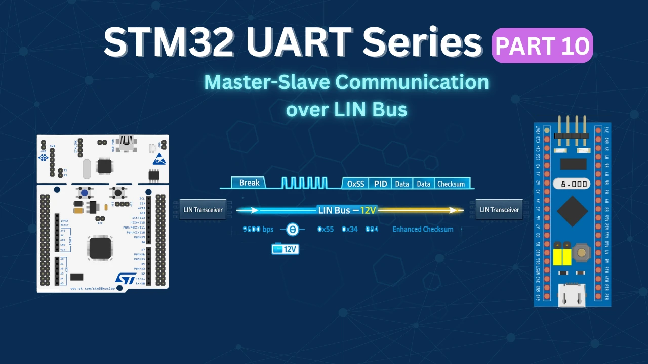 STM32 Master - slave communication over LIN Bus