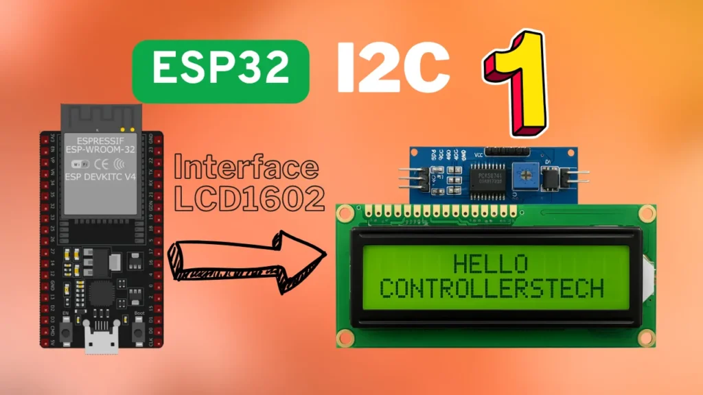 How to Interface LCD1602 via I2C on ESP32