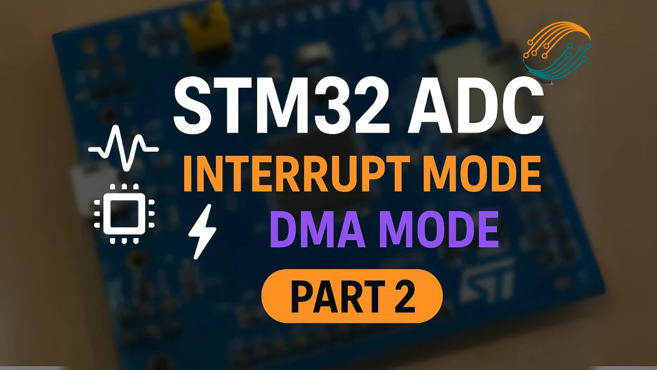 STM32 ADC Single-Channel with Interrupt and DMA
