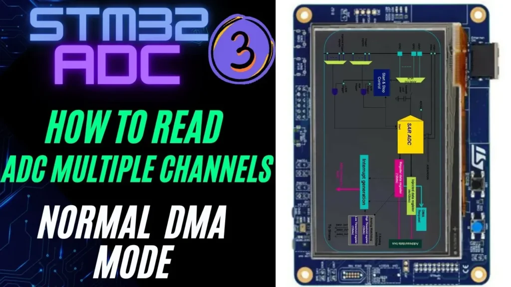 STM32 ADC | PART 3 Multi-Channel DMA (Normal Mode)