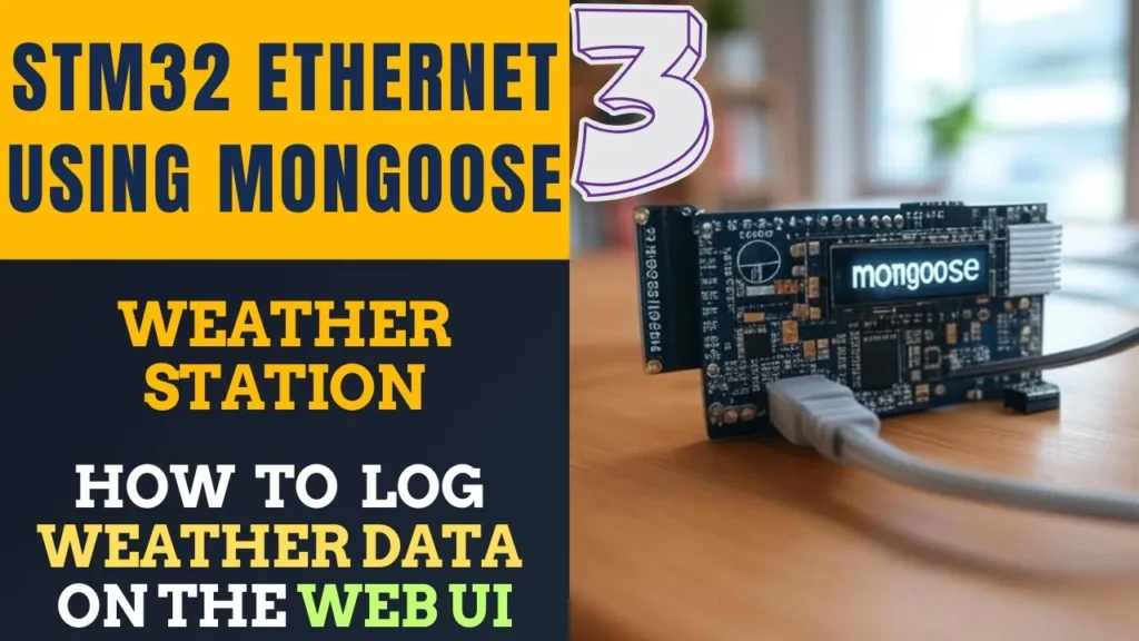 STM32 Ethernet with Mongoose | Part 3 Weather Station
