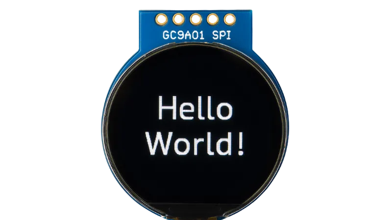 GC9A01 round LCD Display