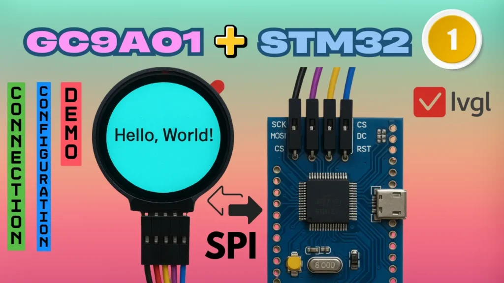 Interface GC9A01 Round Display with STM32