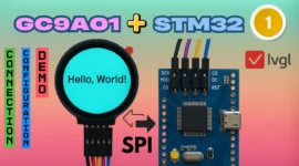Interface GC9A01 Round Display with STM32