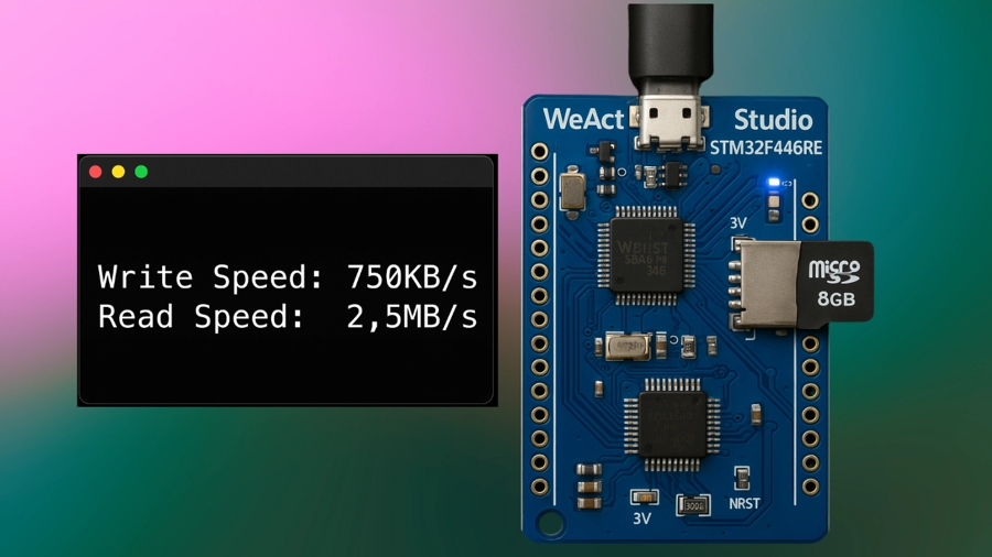 Interface SD Card with STM32 via SDIO (4bit Mode)