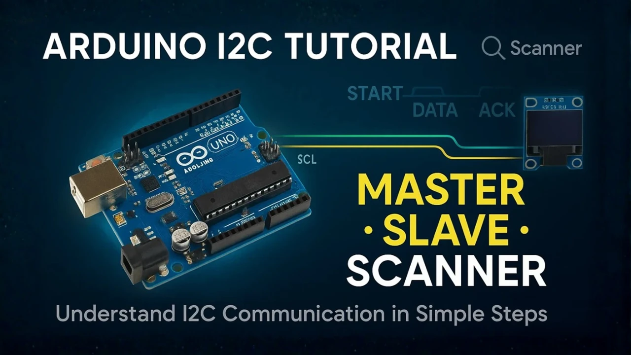 Arduino I2C Tutorial: Wire Library & Practical Examples