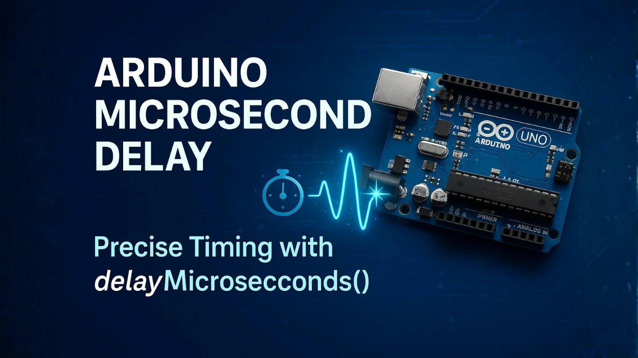 How to Use Arduino delayMicroseconds() Function with Precision