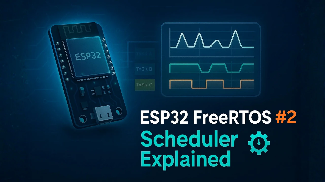Understanding the FreeRTOS Scheduler on ESP32 using ESP-IDF