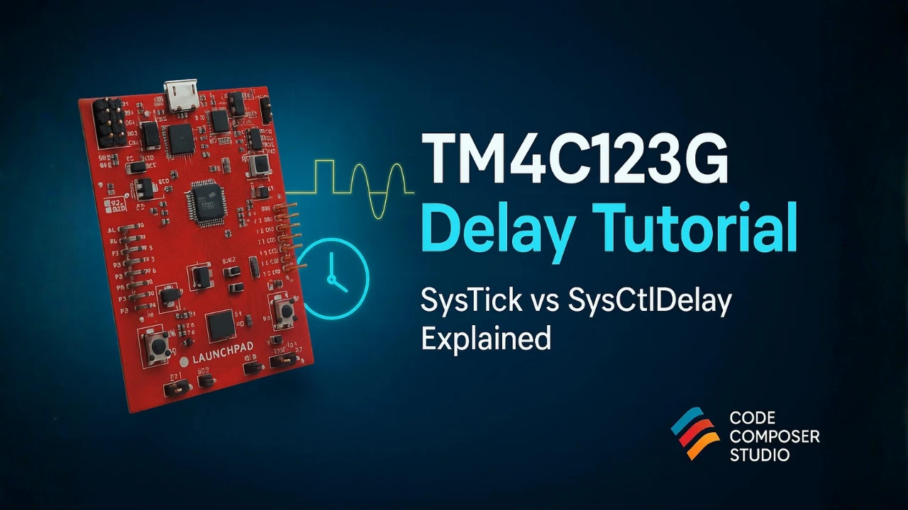 Generate Precise Delays with SysCtlDelay and SysTick Timer