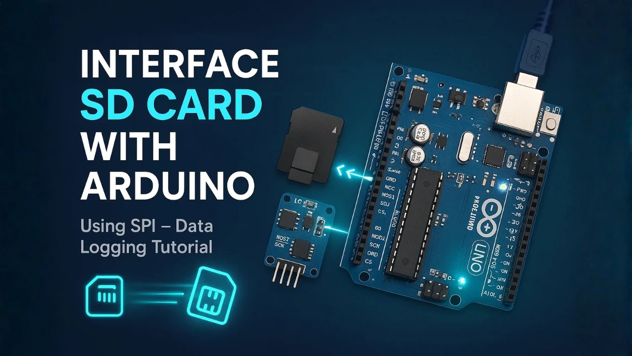 Interface SD Card with Arduino Using SPI