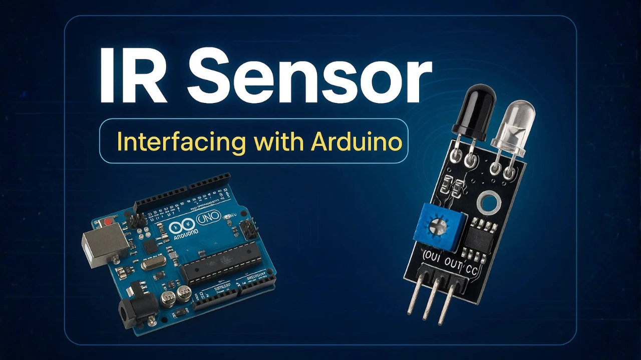 IR Sensor Module with Arduino: Complete Interfacing and Working Tutorial