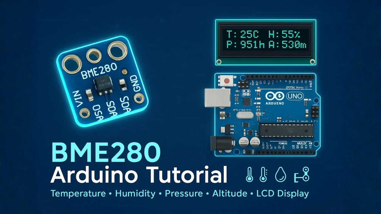Interfacing BME280 Sensor with Arduino