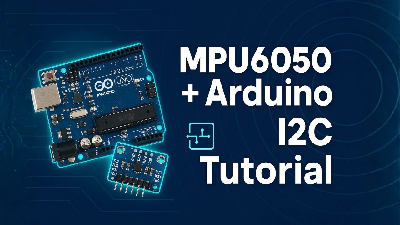 MPU6050 Arduino I2C Tutorial: Complete Interfacing, Calibration and Code Examples
