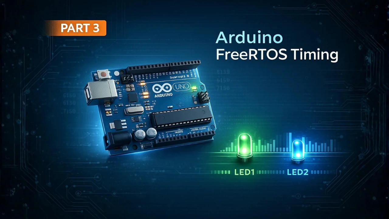 FreeRTOS Timing Explained on Arduino: vTaskDelay vs vTaskDelayUntil and Software Timers