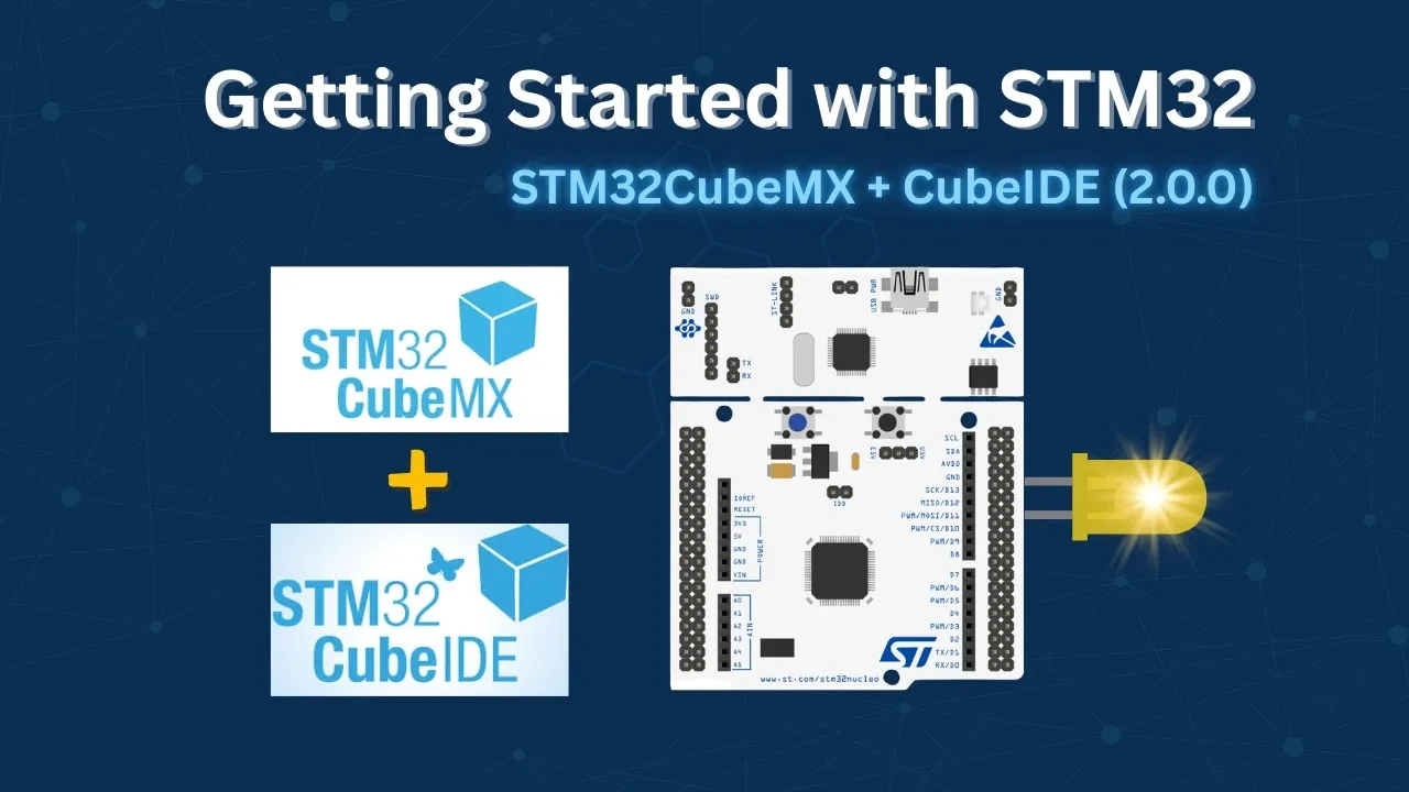 STM32 Blink LED — First Project with CubeMX and CubeIDE