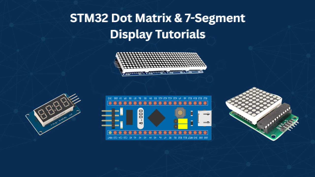 STM32 dot matrix Tutorial