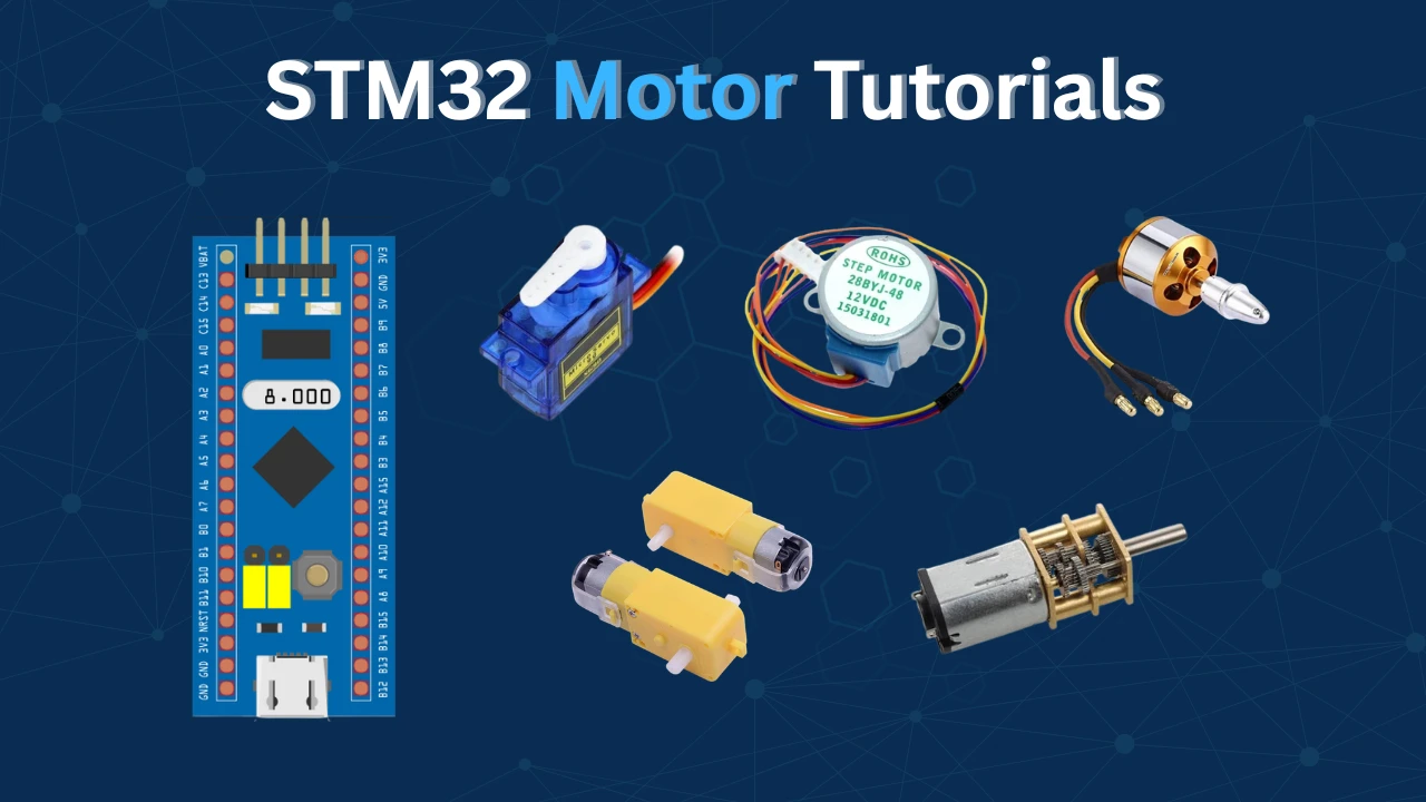 STM32 W25Q motor Tutorial