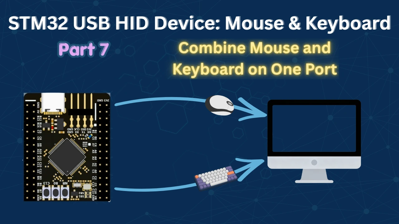 STM32 USB HID: Combine Mouse and Keyboard on One Port