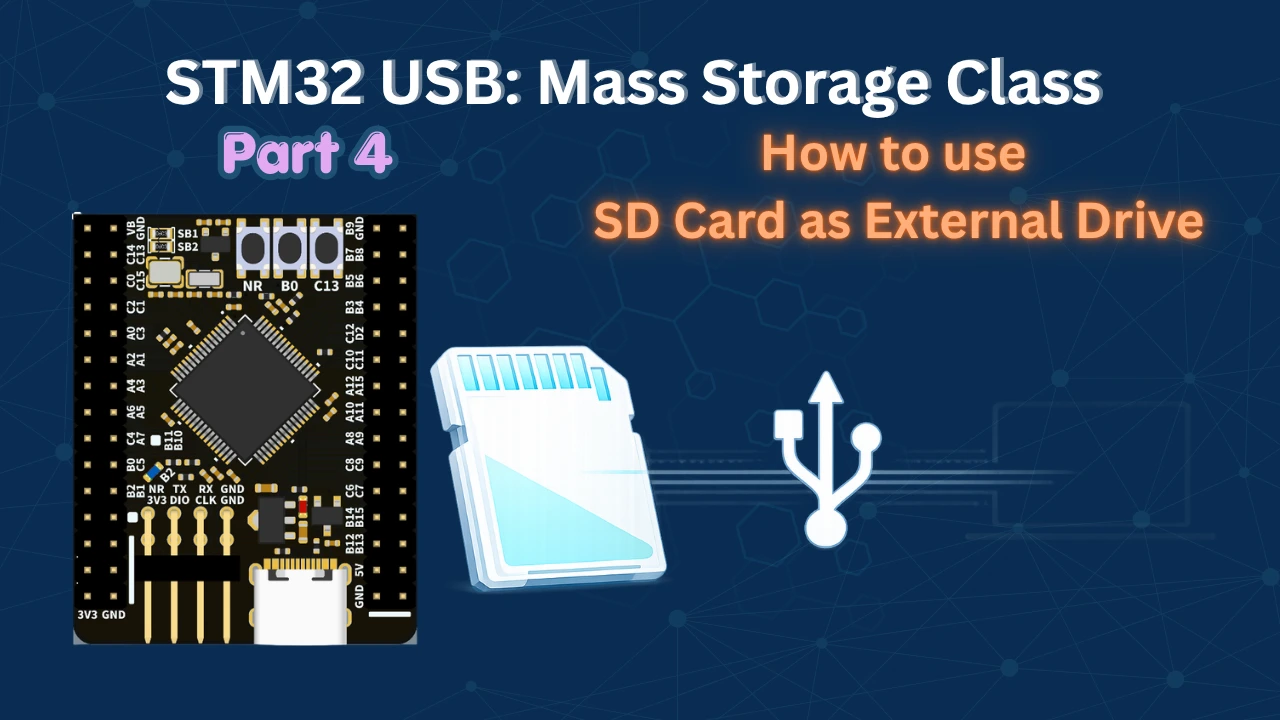 STM32 USB Mass Storage Class: Use SD Card as External Drive