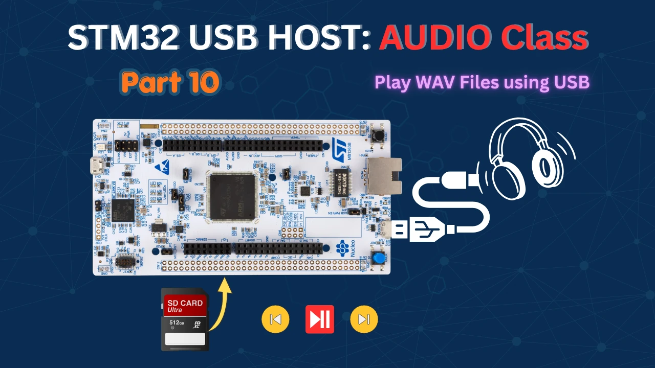 STM32 USB Host Audio Class: Play WAV Files from an SD Card