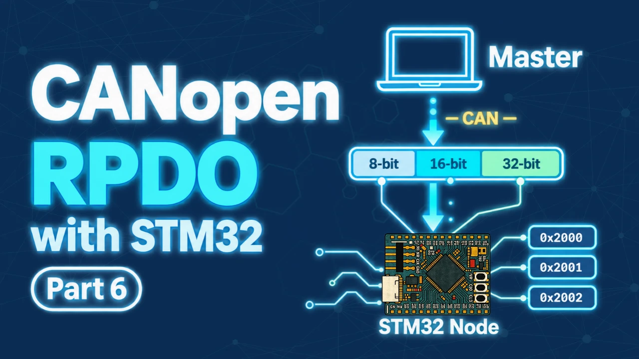 CANopen with STM32: Understanding the RPDO Protocol